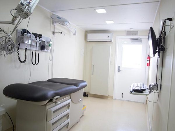 shipping container clinic