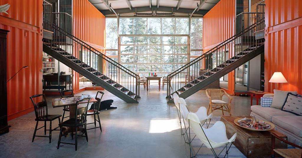 kalkin shipping container mansion space home recycle