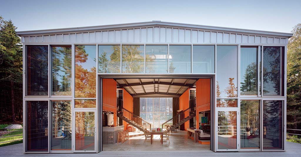 kalkin shipping container mansion space home recycle