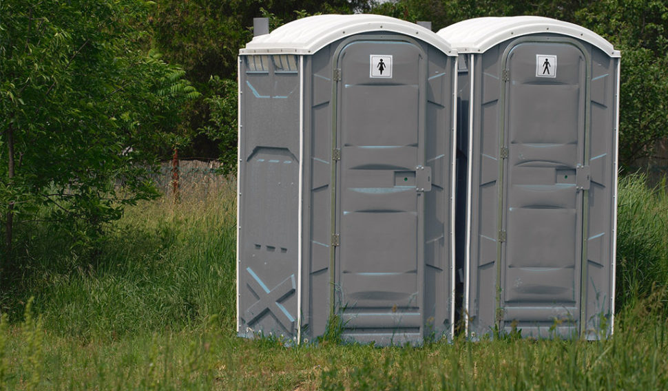 potable toilets events hire