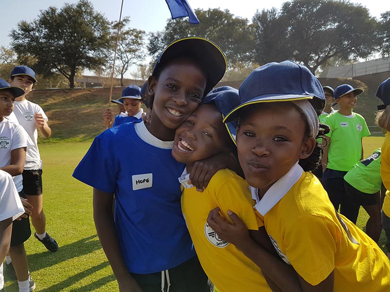 Friends enjoying the day