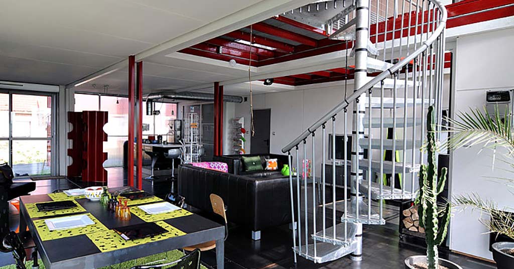 shipping container maison barn cargo units France