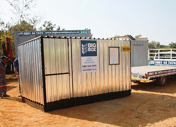 collapsible construction sheds