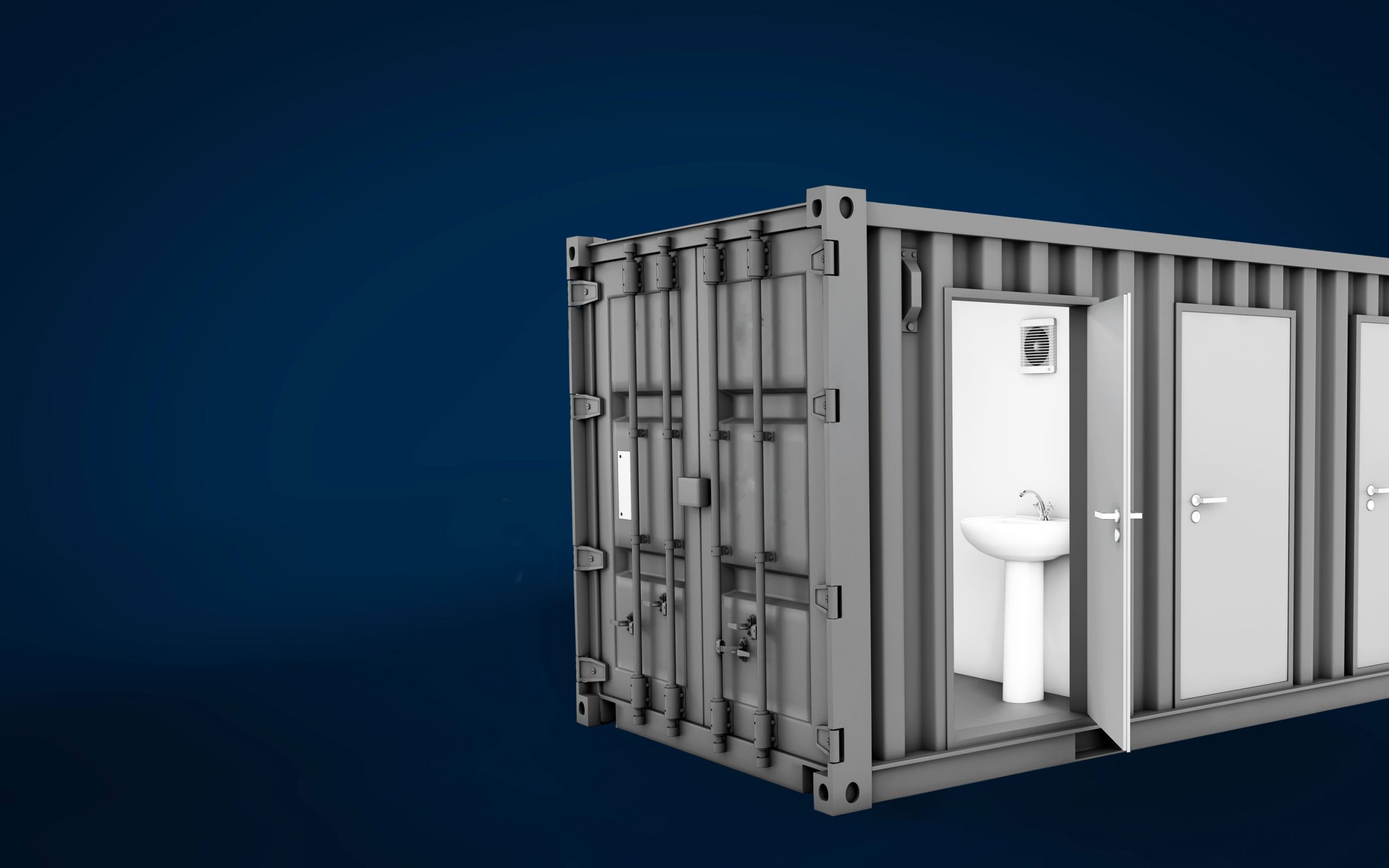 ablution containers for rent