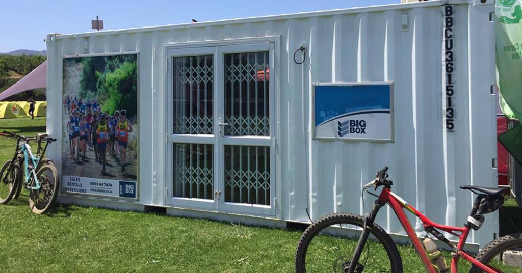 big box container accommodation