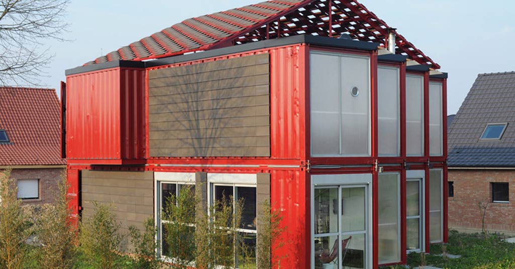shipping container maison barn cargo units France